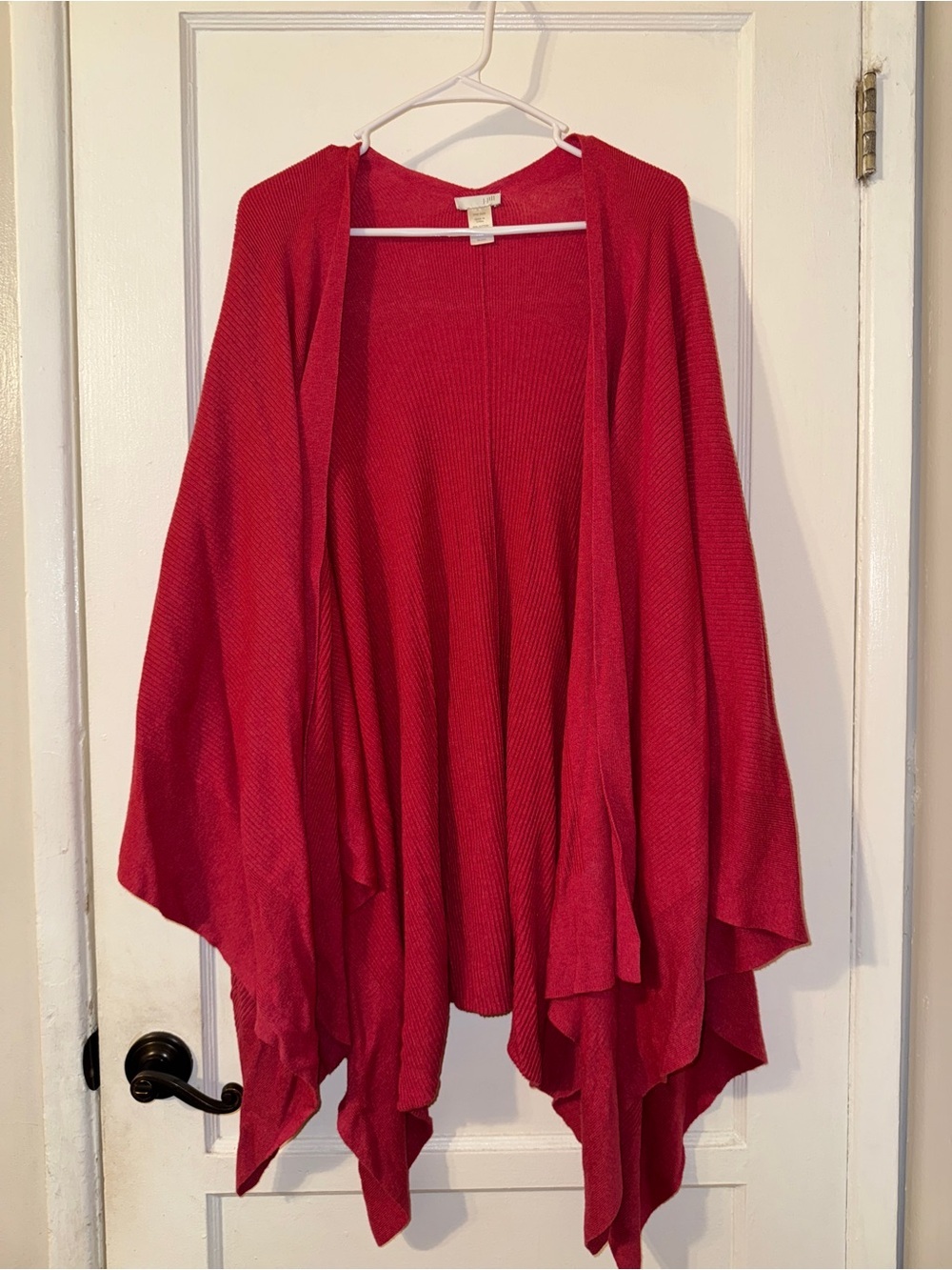 J Jill pink poncho